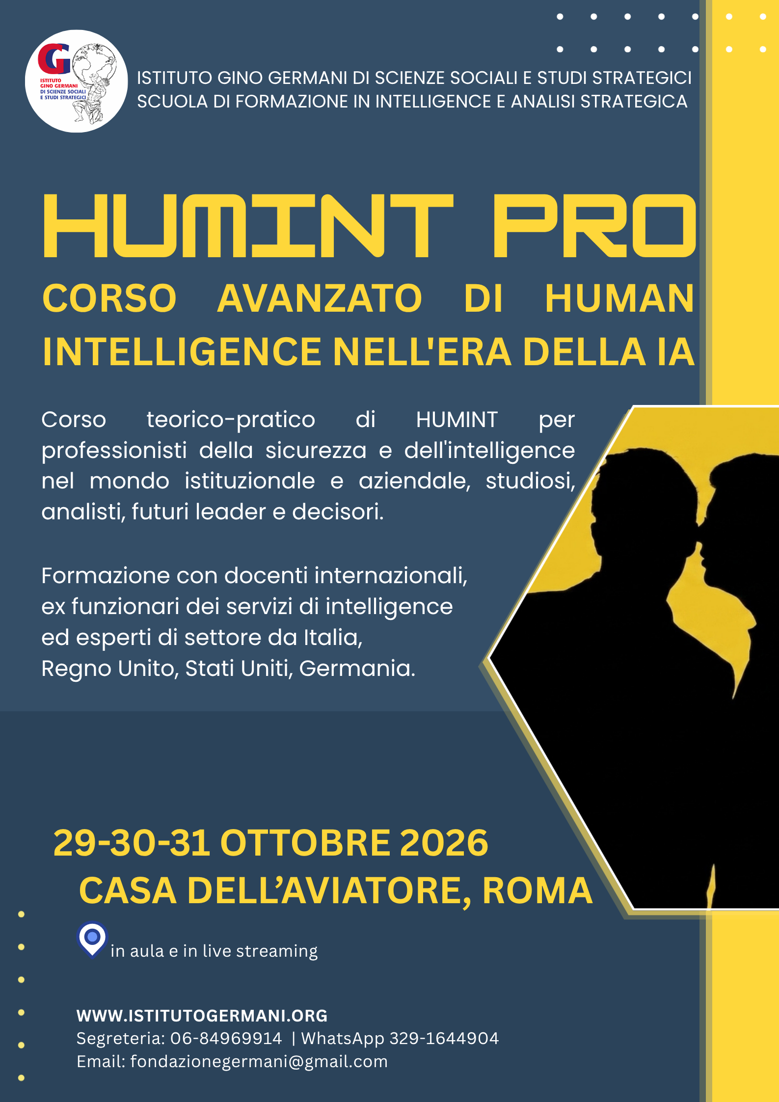 Humint Pro - Corso avanzato di Human Intelligence nell'era della IA